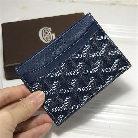 how much is a goyard card case|authentic goyard card holder.